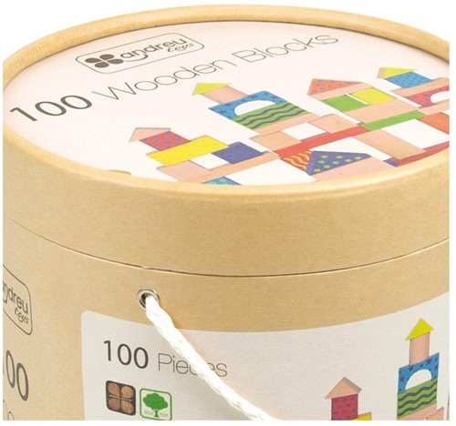 ANDREU - 100 Houten Blokken-3