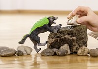 Schleich Eldrador® Creatures Granite Wolf-3