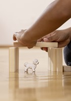 Schleich Farm World Bichon Frise-3