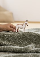 Schleich Farm World American Spotted Donkey-3