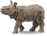 Schleich Wild Life Indian rhinoceros baby-2