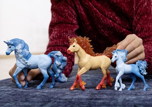 Schleich Bayala® Elementa water flame unicorn foal-3
