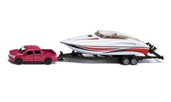 Siku Ford F150 with Motor Boat