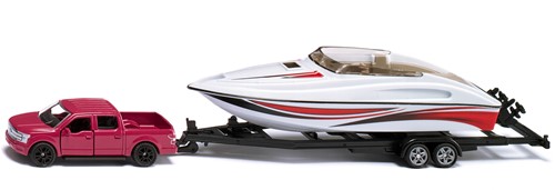 Siku Ford F150 with Motor Boat