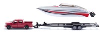 Siku Ford F150 with Motor Boat-2