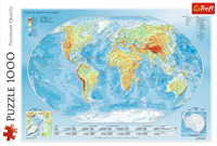 Trefl 1000 - Physical map of the world-3