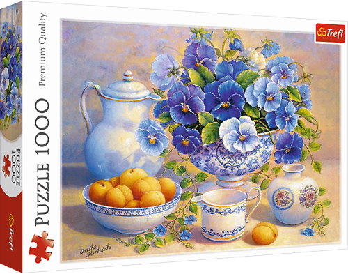 Trefl 1000 - Blue bouquet