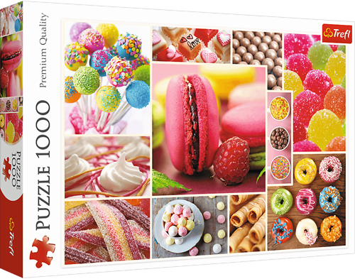 Trefl 1000 - Candy - collage