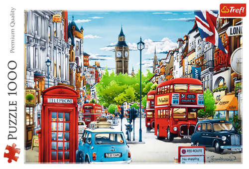 Trefl 1000 - London street-3