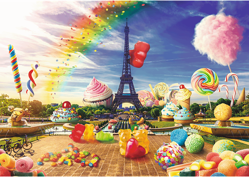 Trefl 1000FC - Sweet Paris-3