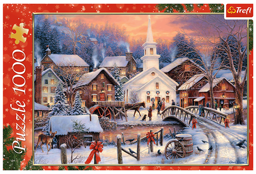 Trefl 1000 - White Christmas-2