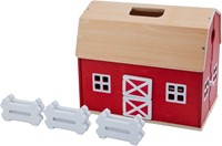Schleich Farm World Large wooden barn
