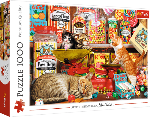 Trefl 1000 - Cat's sweets