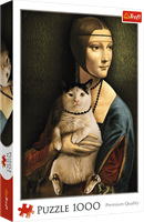 Trefl 1000 - Lady with a cat