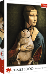 Trefl 1000 - Lady with a cat