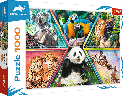 Trefl 1000 - Animal Kingdom / Discovery Animal Planet