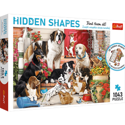 Trefl 1000HS - Doggy Fun