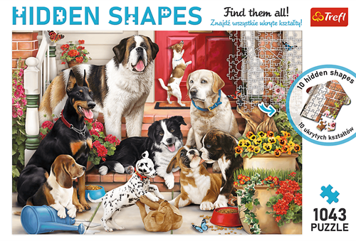 Trefl 1000HS - Doggy Fun-3