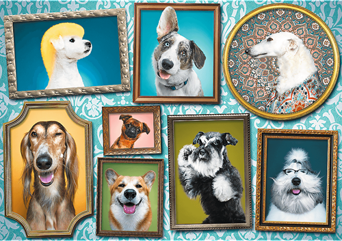 Trefl 1000 - Doggies Gallery-2