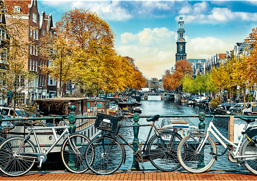 Trefl 1000U - Autumn in Amsterdam, Netherlands_FSC Mix 70%-3
