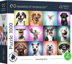 Trefl 1000U - Funny Dogs Faces_FSC Mix 70%