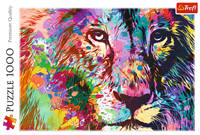 Trefl 1000 - Colorful Lion-3
