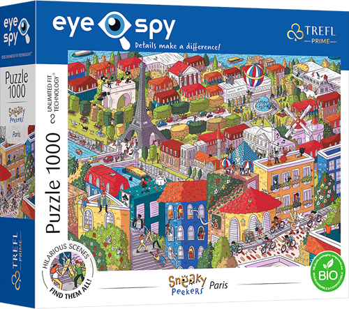 Trefl 1000UES - SNEAKY PEAKERS: Paris, France_FSC Mix 70%
