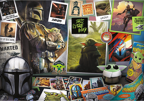 Trefl 1000 - Grogu Collection / Lucasfilm Star Wars The Mand-2