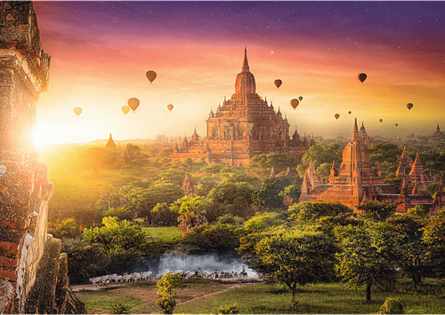 Trefl 1000 - Ancient Temple, Burma-2