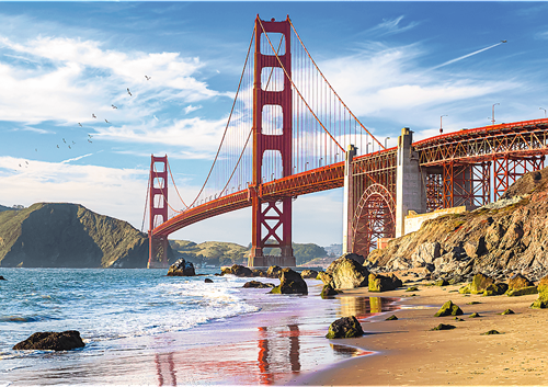 Trefl 1000 - Golden Gate Bridge, San Francisco, USA-2