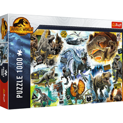 Trefl 1000 - Tracking Dinosaurs / Universal Jurassic World