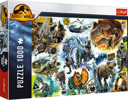 Trefl 1000 - Tracking Dinosaurs / Universal Jurassic World