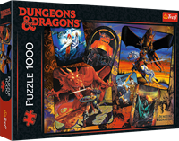 Trefl 1000 - Legendary Monsters of Faerun / Hasbro Dungeons