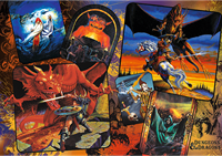 Trefl 1000 - Legendary Monsters of Faerun / Hasbro Dungeons-2