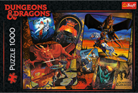 Trefl 1000 - Legendary Monsters of Faerun / Hasbro Dungeons-3