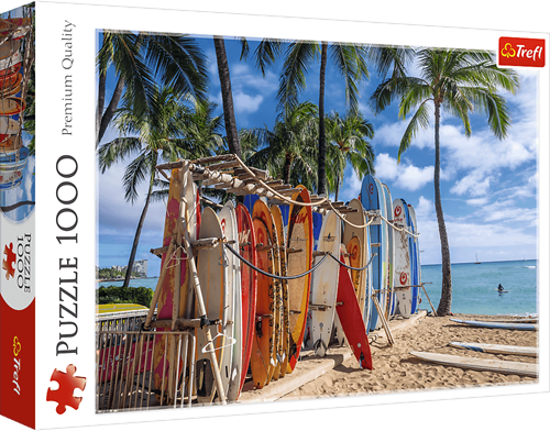Trefl 1000 - Waikiki Beach, Hawaii