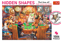 Trefl 1000 Hidden Shapes - Game Night-3