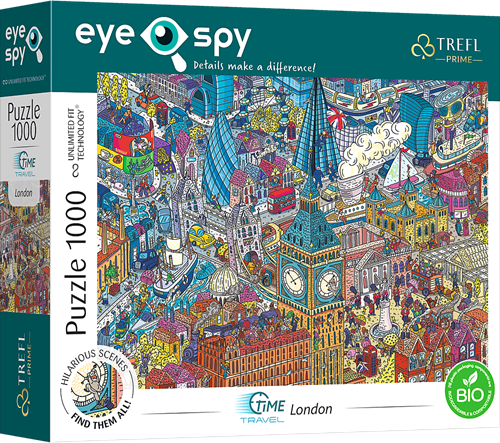 Trefl 1000 UFT EYE-SPY - Time Travel: London, United Kingdom_FSC Mix 70%