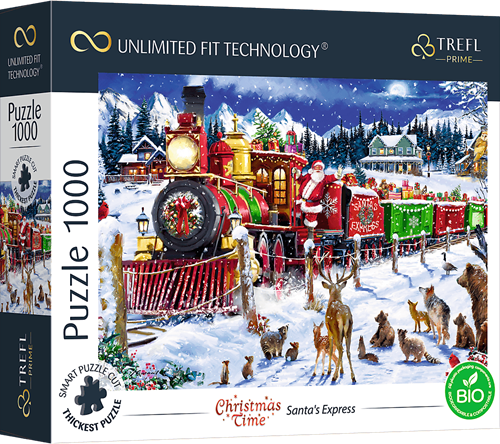 Trefl 1000 UFT - Santa's Express_FSC Mix 70%