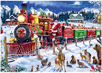 Trefl 1000 UFT - Santa's Express_FSC Mix 70%-2