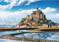 Trefl 1000 - Mont Saint-Michel, France-2