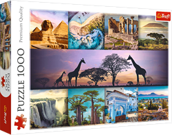 Trefl 1000  - Collage - Africa