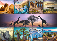 Trefl 1000  - Collage - Africa-2