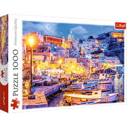 Trefl 1000  - Procida island by night, Italy