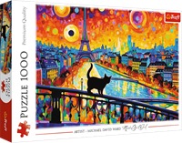 Trefl 1000  - Cat in Paris