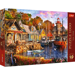 Trefl 1000 Premium Plus  - Tea Time: Seaside Harbour_FSC Mix 70%