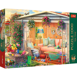 Trefl 1000 Premium Plus  - Tea Time: My Favourite Place_FSC Mix 70%