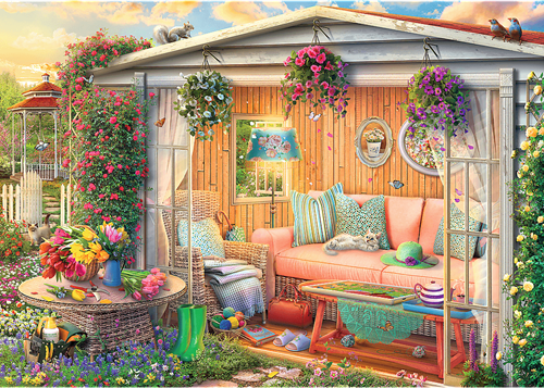 Trefl 1000 Premium Plus  - Tea Time: My Favourite Place_FSC Mix 70%-2
