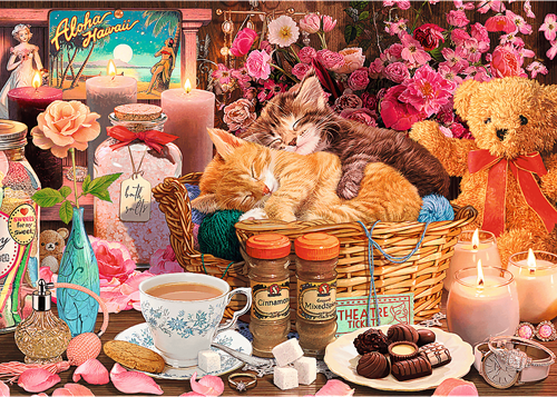 Trefl 1000 Premium Plus  - Tea Time: All Things Nice_FSC Mix 70%-2