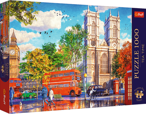 Trefl 1000 Premium Plus  - Tea Time: View of London_FSC Mix 70%